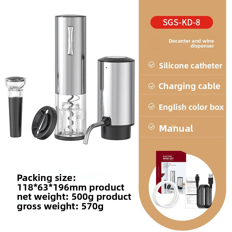 Electric wine aerator