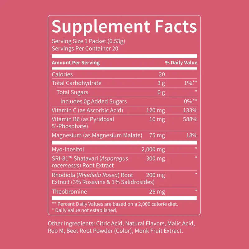 Zenova Superbalance Hormonal Support Drink Mix