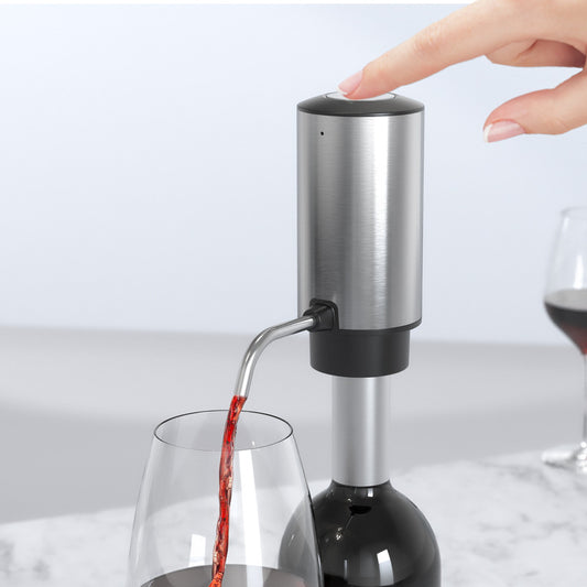 Electric wine aerator