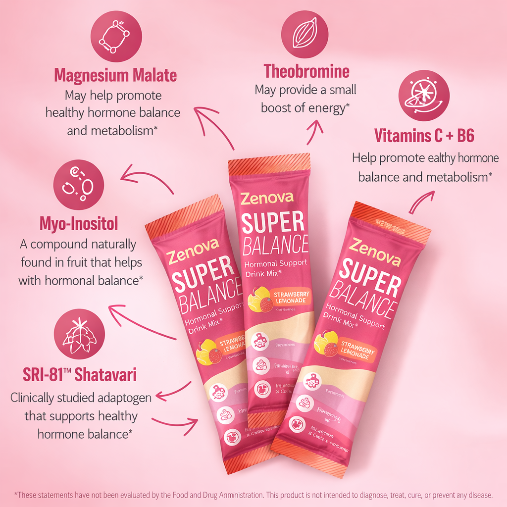 Zenova Superbalance Hormonal Support Drink Mix